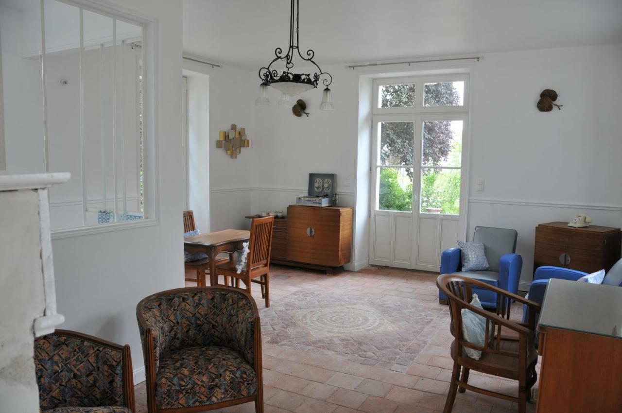 La Terrasse De L'Orangerie Du Chateau - Art Nouveau - Gite 2 Personnes Brain-sur-Allonnes Exterior foto